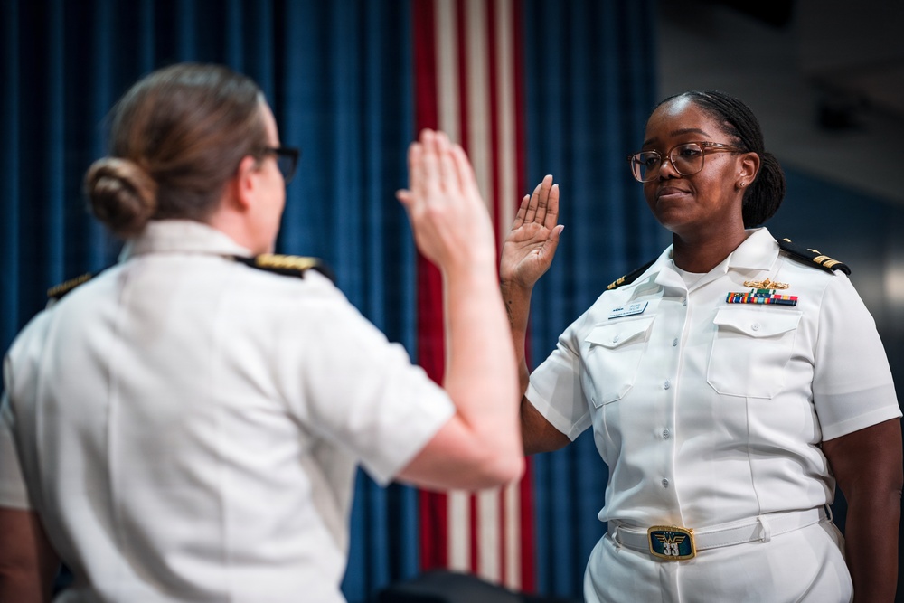 NAVSUP HQ promotion ceremony