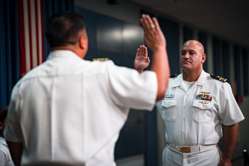 NAVSUP HQ promotion ceremony