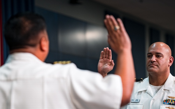 NAVSUP HQ promotion ceremony