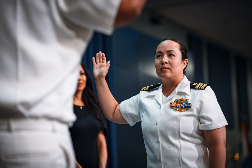 NAVSUP HQ promotion ceremony