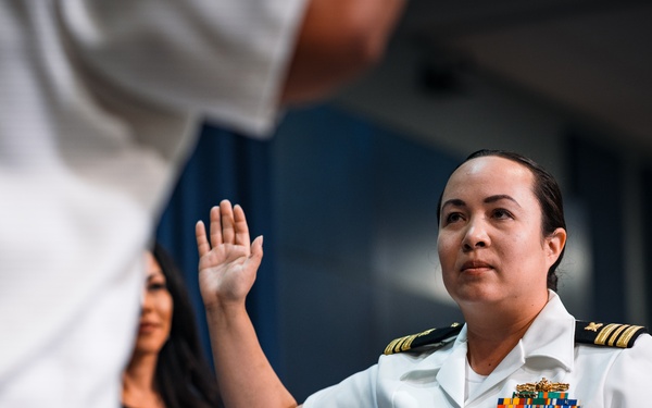 NAVSUP HQ promotion ceremony