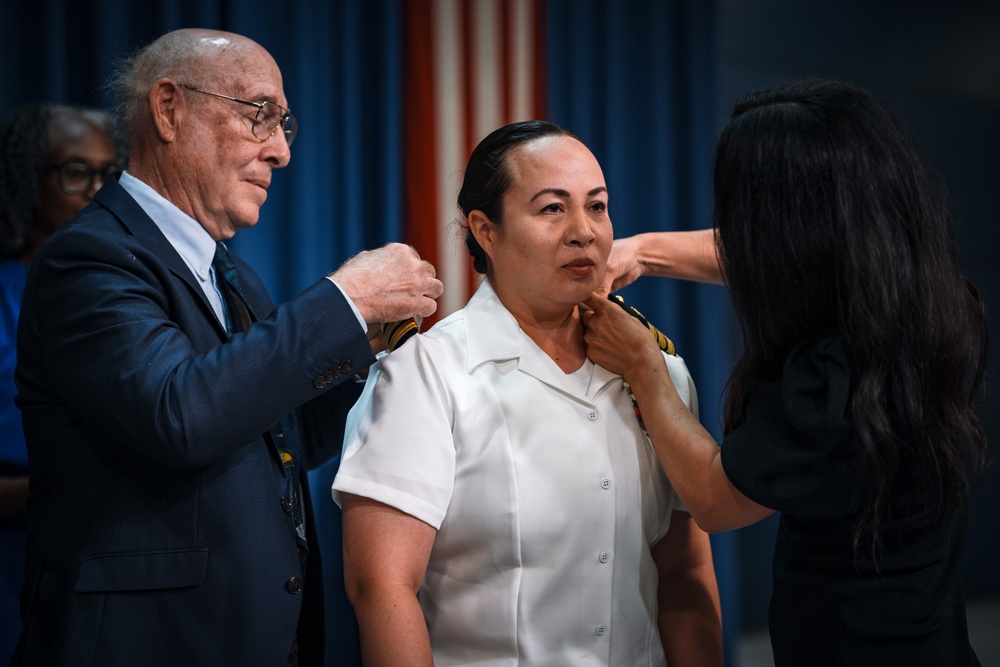 NAVSUP HQ promotion ceremony