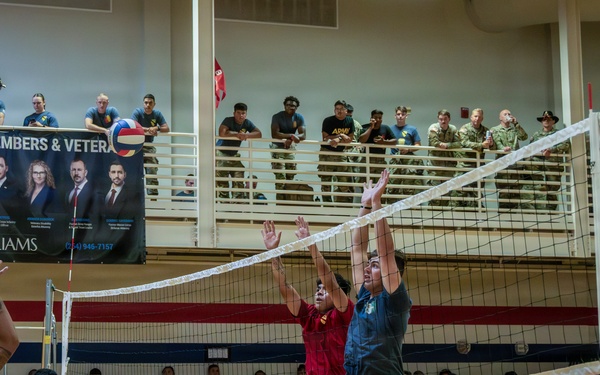 Cav Week 105 volleyball tournament
