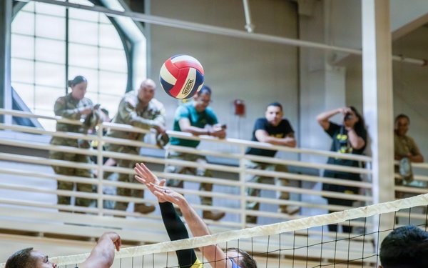 Cav Week 105 volleyball tournament