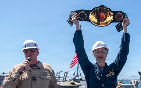 USS Halsey Receives 8101 Award
