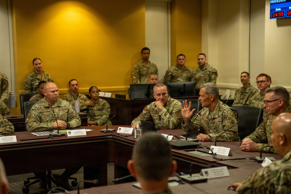 United States Air Force Chief of Staff visits SOUTHCOM leaders, Airman