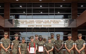 Lance Cpl. Esther Alexandre's Promotion Ceremony