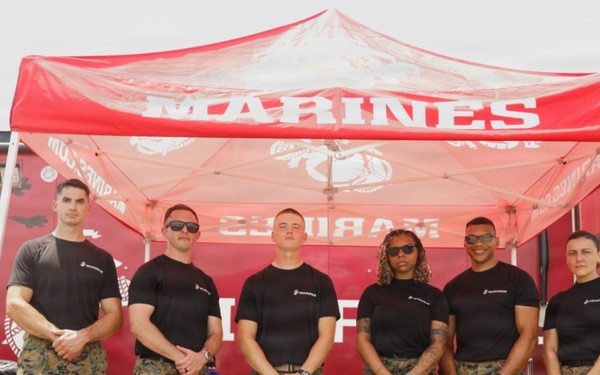 6th Marine Corps District Enhanced Marketing Vehicle team and Recruiting Station Baton Rouge attend Blue Angels Airshow 2026