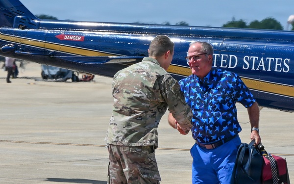 The Honorable Dave Weinberg visits JBLE