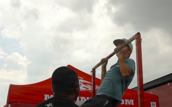 6th Marine Corps District Enhanced Marketing Vehicle team and Recruiting Station Baton Rouge attend Blue Angels Airshow 2026
