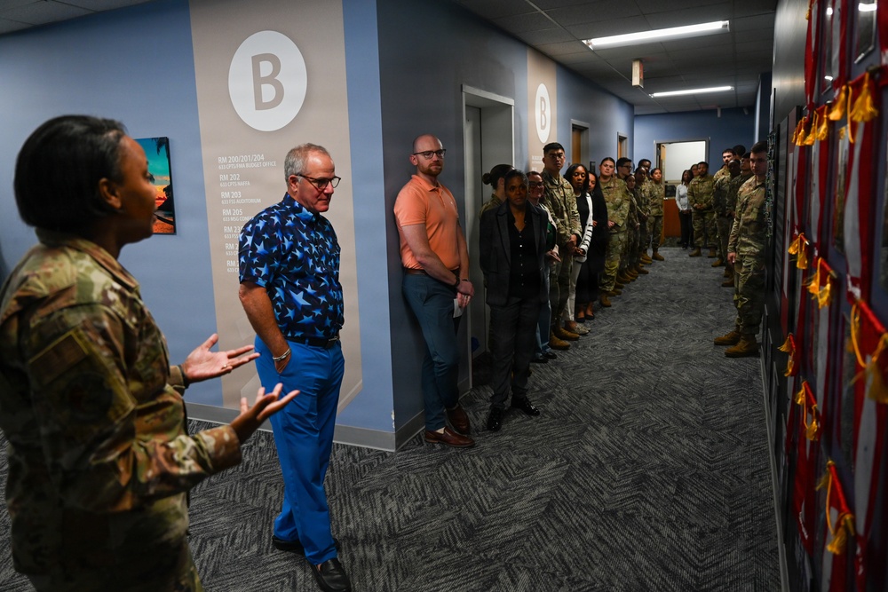The Honorable Dave Weinberg visits JBLE