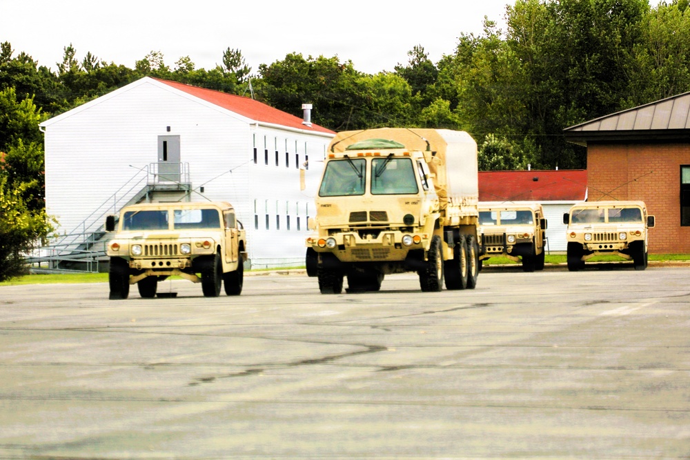 Thousands train at Fort McCoy during busy August; exercises, annual training bring troops to post