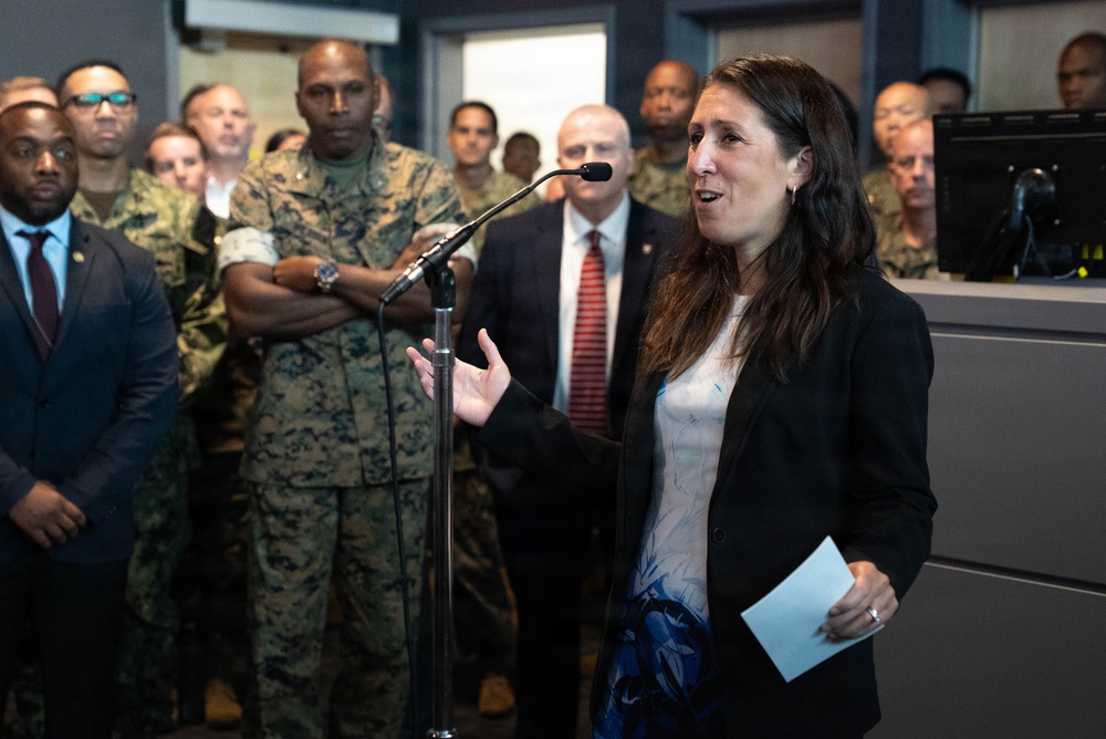 Assistant Secretary of War for Cyber Policy and Principal Cyber Advisor to the Secretary of War visits Marines