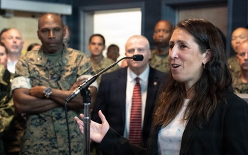 Assistant Secretary of War for Cyber Policy and Principal Cyber Advisor to the Secretary of War visits Marines