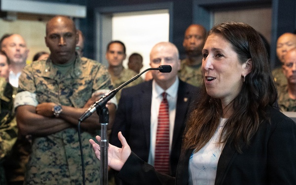 Assistant Secretary of War for Cyber Policy and Principal Cyber Advisor to the Secretary of War visits Marines
