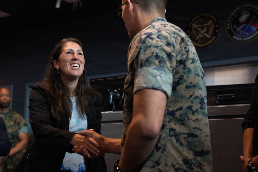 Assistant Secretary of War for Cyber Policy and Principal Cyber Advisor to the Secretary of War visits Marines