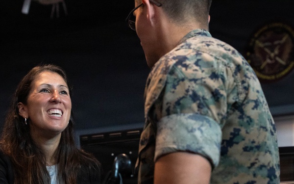 Assistant Secretary of War for Cyber Policy and Principal Cyber Advisor to the Secretary of War visits Marines