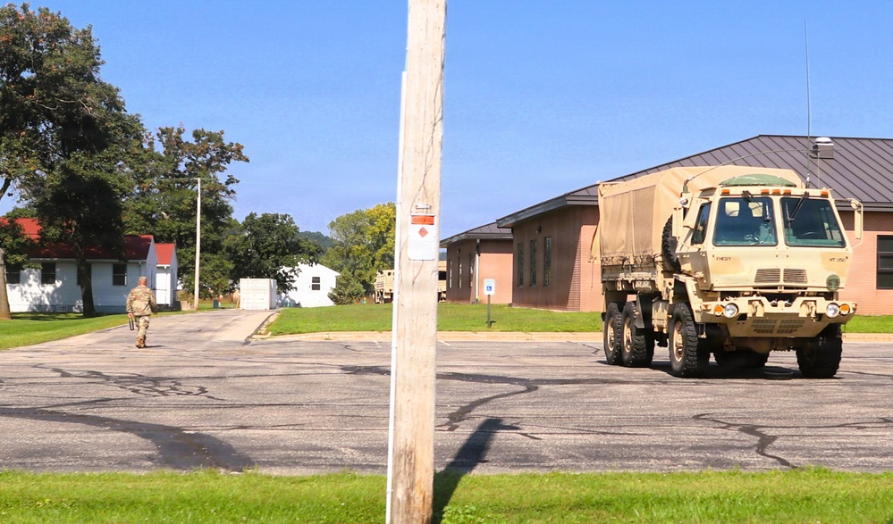 Thousands train at Fort McCoy during busy August; exercises, annual training bring troops to post