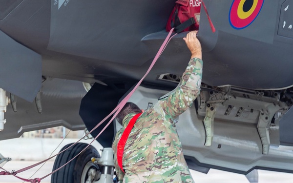 First Belgian F-35 weapons load strengthens allied air power