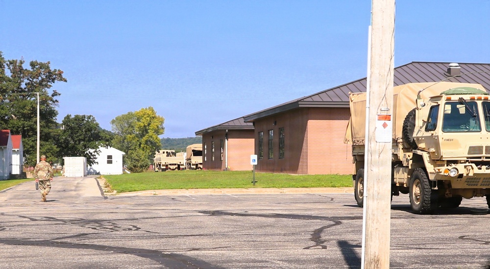 Thousands train at Fort McCoy during busy August; exercises, annual training bring troops to post
