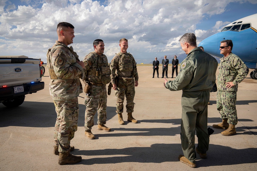 CJCS Visits Hill AFB