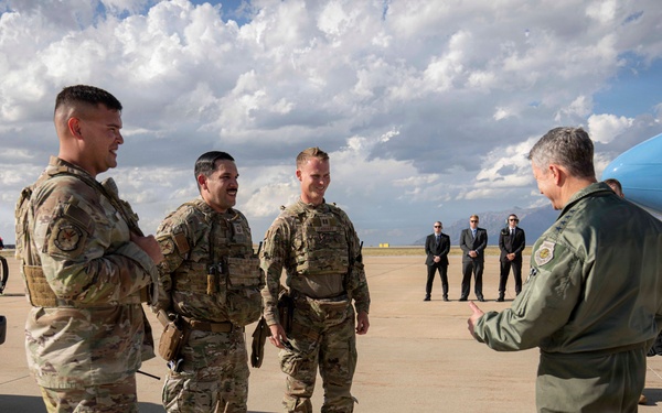 CJCS Visits Hill AFB