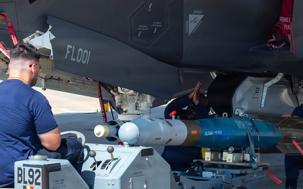 First Belgian F-35 weapons load strengthens allied air power