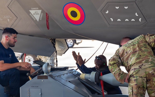 First Belgian F-35 weapons load strengthens allied air power