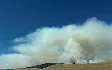 Camp Parks, Alameda County team up to battle 1,000-acre wildfire
