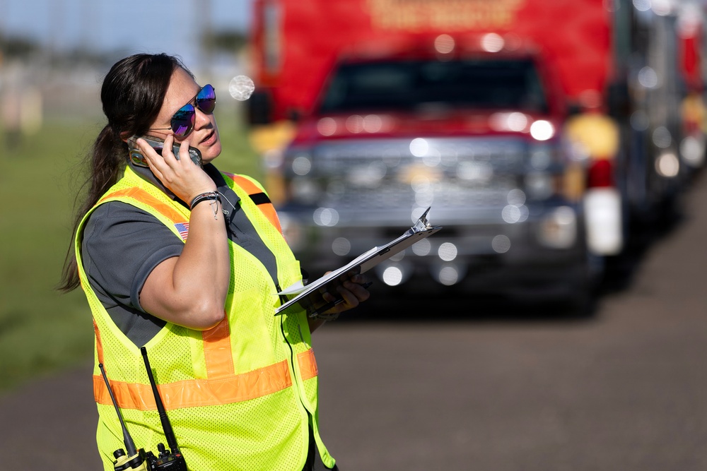 Simulated attack tests partnerships protecting Marine Corps logistics hub
