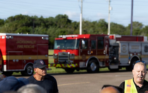 Simulated attack tests partnerships protecting Marine Corps logistics hub