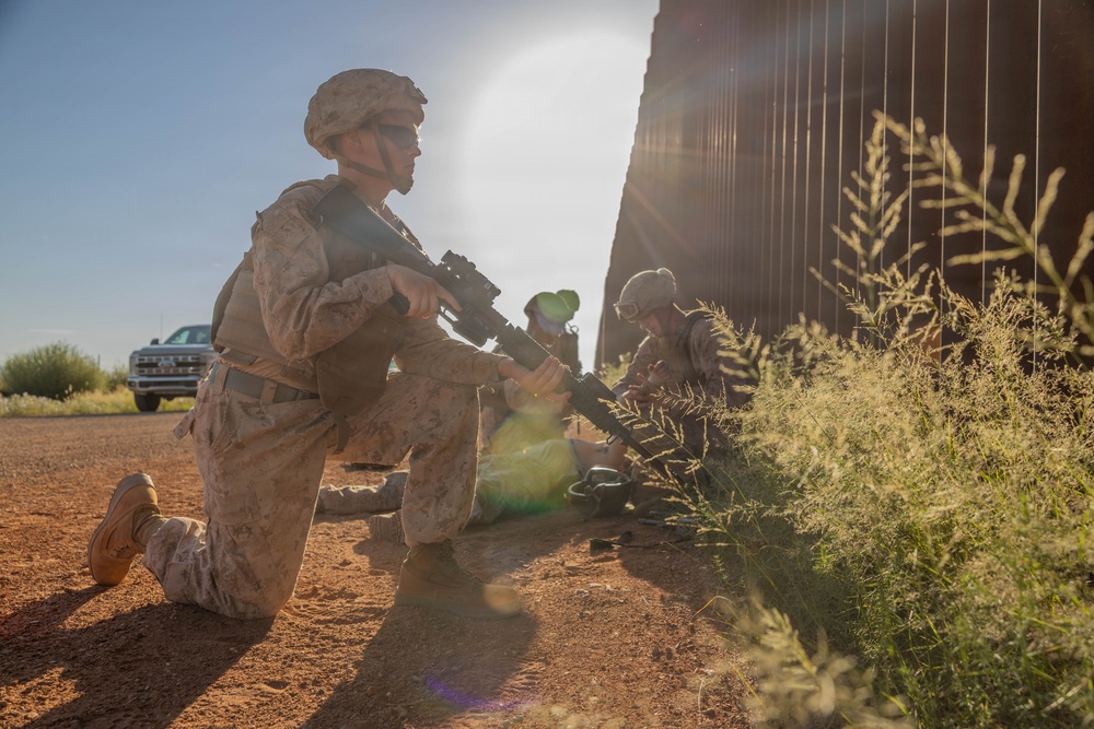 JTF-SB service members receive casualty evacuation training