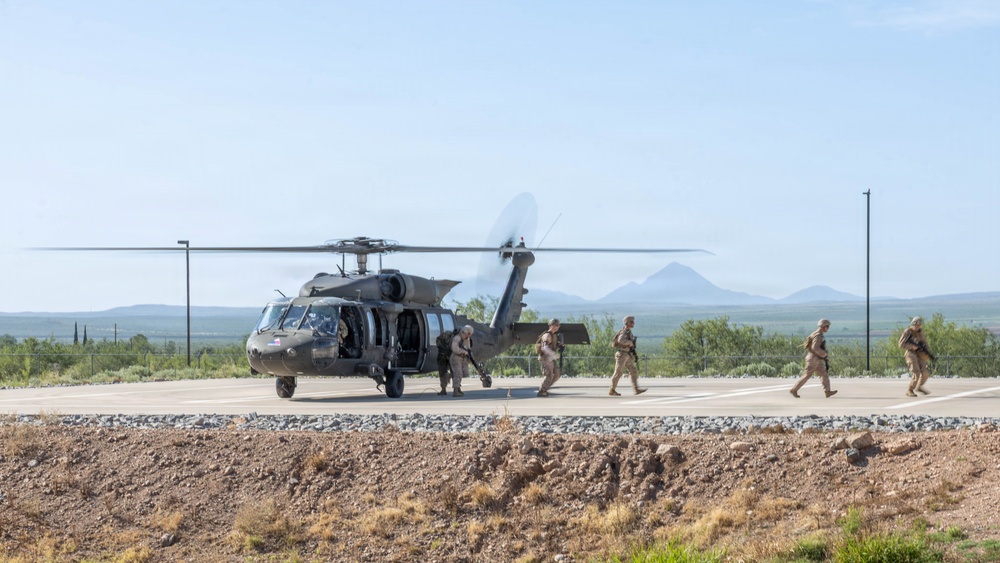 JTF-SB service members receive casualty evacuation training