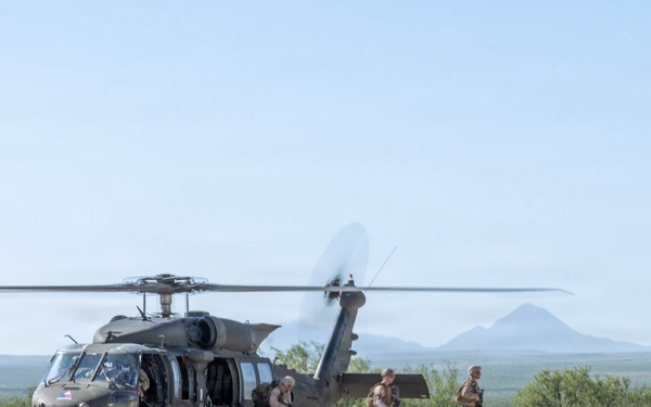 JTF-SB service members receive casualty evacuation training