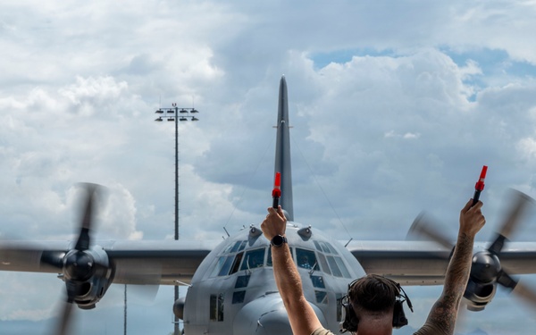 EC-130H Compass Call final flight