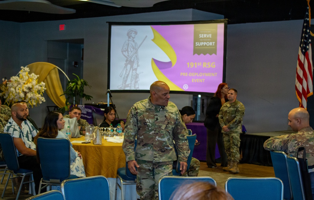 191st Regional Support Group hosts Yellow Ribbon event in Ponce