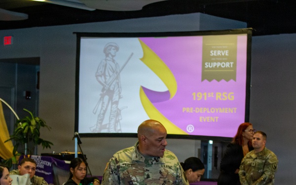 191st Regional Support Group hosts Yellow Ribbon event in Ponce