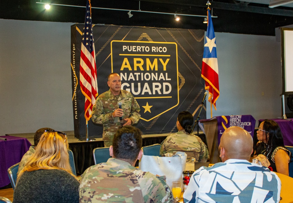 191st Regional Support Group hosts Yellow Ribbon event in Ponce