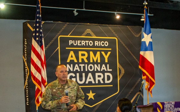 191st Regional Support Group hosts Yellow Ribbon event in Ponce
