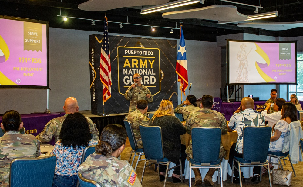 191st Regional Support Group hosts Yellow Ribbon event in Ponce