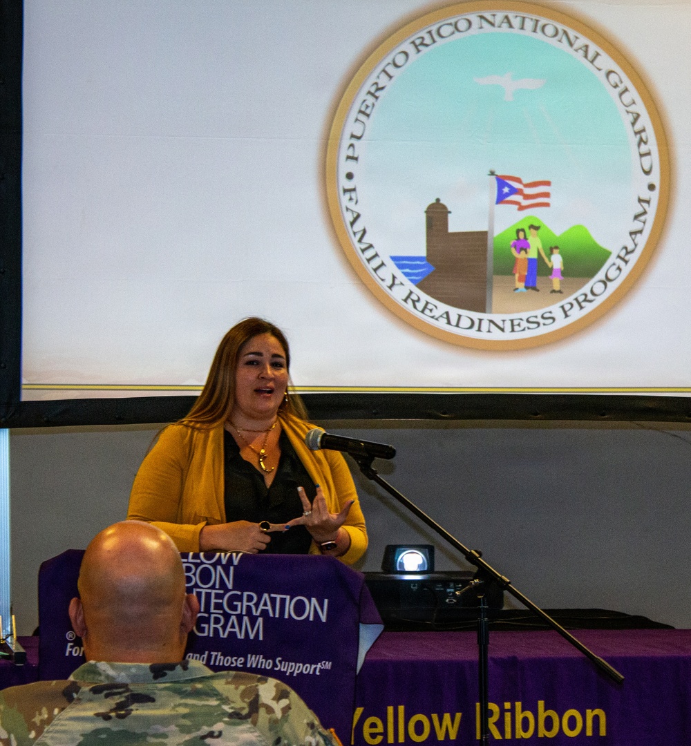 191st Regional Support Group hosts Yellow Ribbon event in Ponce