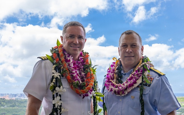Rear Adm. Golightly, U.S. Coast Guard Assumes Command of Joint Interagency Task Force West