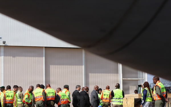 United States hands over critical C-130 parts to Botswana Defense Force (BDF)