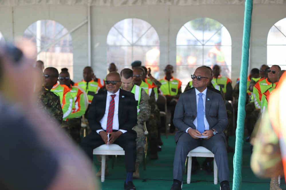 Botswana Minister for State President, Defense and Security, Moeti Mohwasa