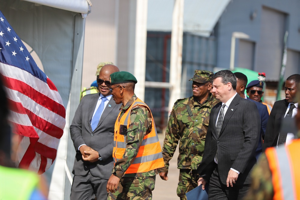 United States hands over critical C-130 parts to Botswana Defense Force (BDF)