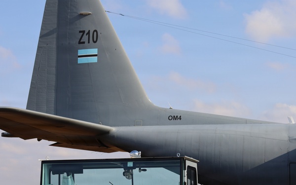 United States hands over critical C-130 parts to Botswana Defense Force (BDF)
