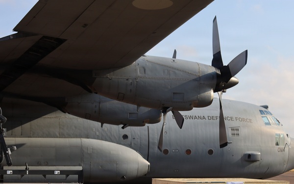 United States hands over critical C-130 parts to Botswana Defense Force (BDF)