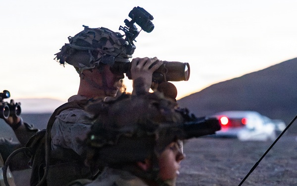 U.S. Marines with 2nd Bn., 1st Marines conduct FSCEX