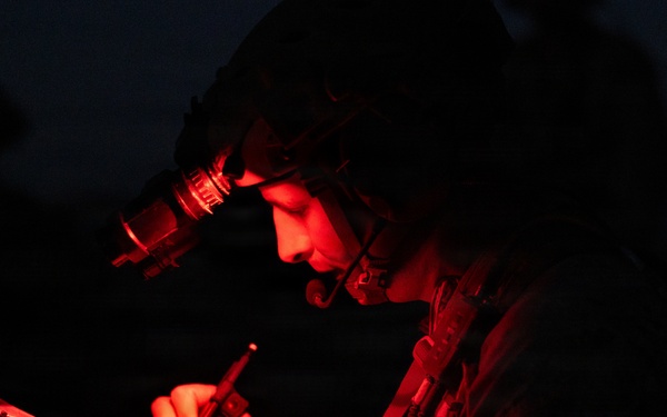 U.S. Marines with 2nd Bn., 1st Marines conduct FSCEX