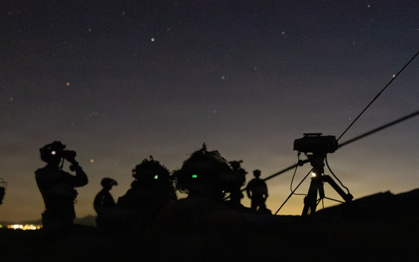U.S. Marines with 2nd Bn., 1st Marines conduct FSCEX